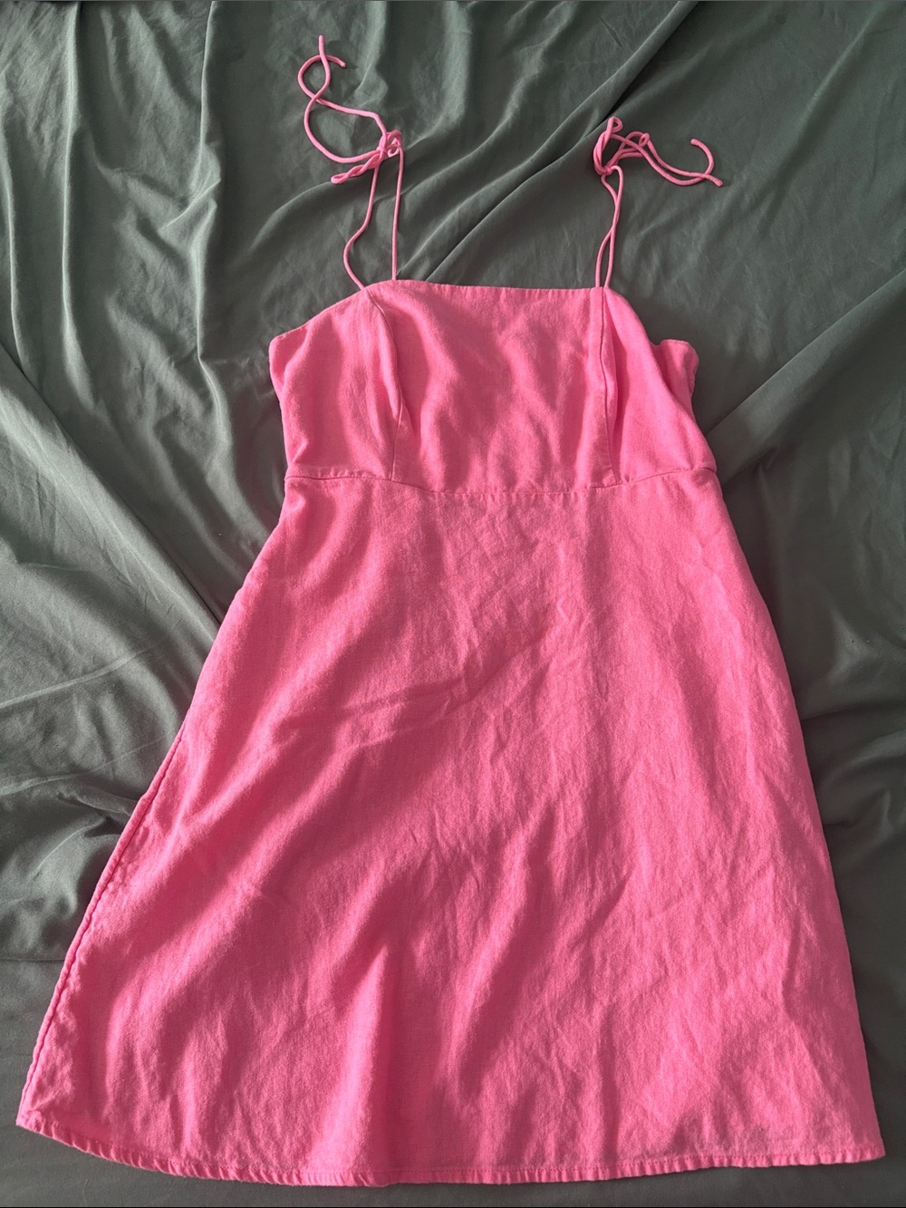 Old Navy Hot Pink Spaghetti-Strap Mini Dress
